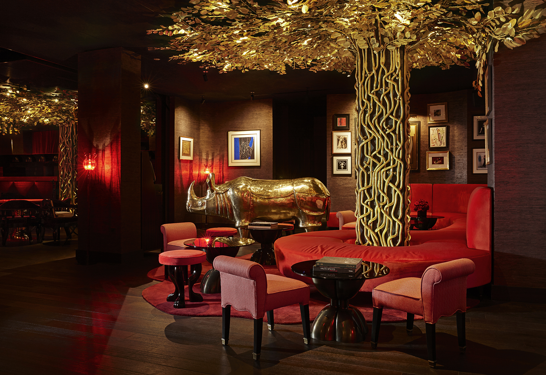 The Vagabond Club lobby
